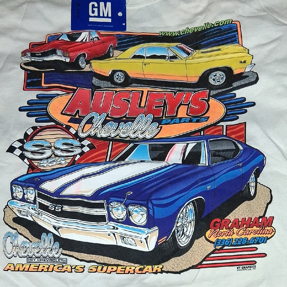 Vintage Ausleys Chevelle Collectble T shirt